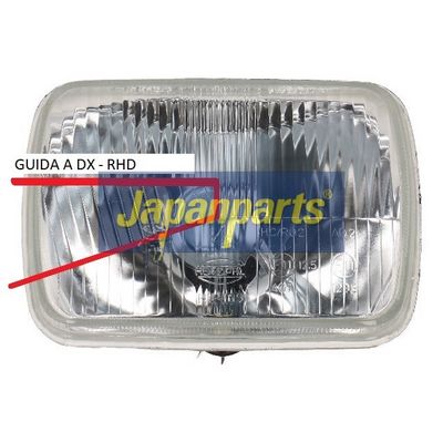 JAPANPARTS Įdėklas, priekinis žibintas