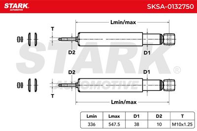 амортисьор STARK SKSA-0132750