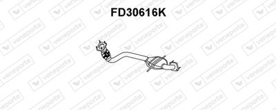 VENEPORTE FD30616K Катализатор для FORD MONDEO II седан (BFP) 2.0 i VENEPORTE FD30616K Катализатор для FORD MONDEO II седан (BFP) 2.0 i