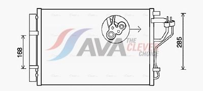 KONDENSATOR KLIMAANLAGE