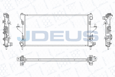 RADIATOR RACIRE MOTOR JDEUS M0070220