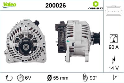 VALEO Generator VALEO CORE-FLEX (200026)