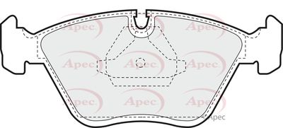 Brake Pad Set APEC PAD596