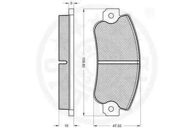 SET PLACUTE FRANA FRANA DISC OPTIMAL 10078 2