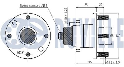RADLAGERSATZ RUVILLE 221398 1