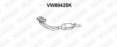 VENEPORTE VW80425K Катализатор  для VW GOLF III Variant (1H5) 2.0