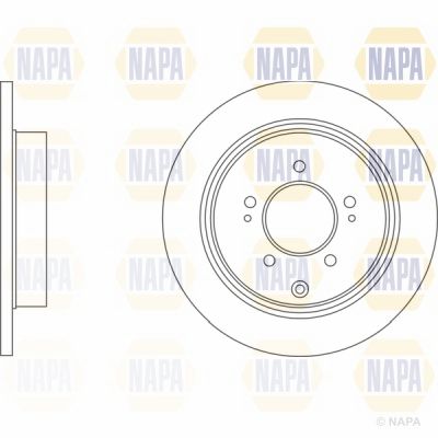 Brake Disc NAPA NBD5689