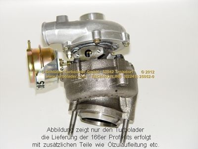 COMPRESOR SISTEM DE SUPRAALIMENTARE SCHLÜTTER TURBOLADER PRO04021D 3