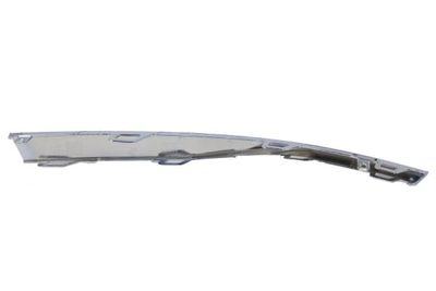 Bumper strip Voor Rechts (abs, chroom) past: VW GOLF VIII 07.19-05.24