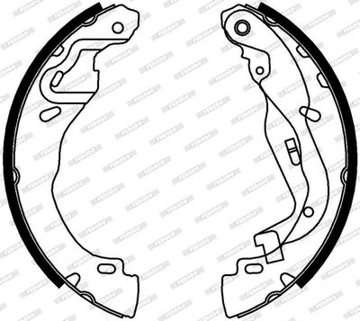 SET SABOTI FRANA FERODO FSB4332 1