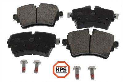 комплект спирачно феродо, дискови спирачки MAPCO 6114HPS