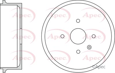 Brake Drum APEC DRM9960