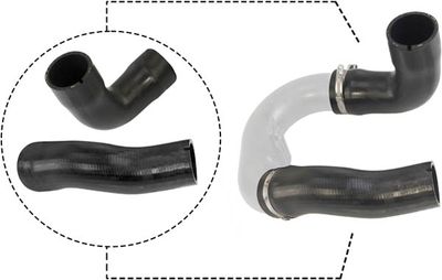 RAPRO R11535/K Воздушный патрубок для FIAT DOBLO Автобус (263_) 1.6 D Multijet (263AXD1B)