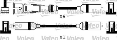 Комплект проводов зажигания VALEO 346464 для VW CORRADO