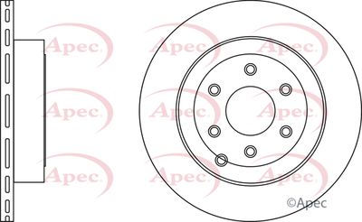 Brake Disc APEC DSK2708