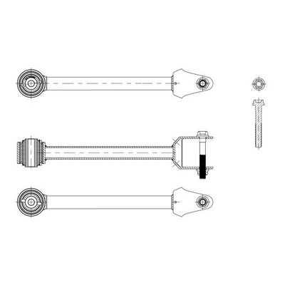 BRAT SUSPENSIE ROATA