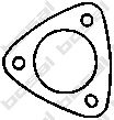 KLOKKERHOLM 256-153 Прокладка глушителя  для FIAT CROMA (Фиат Крома)