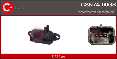 SENZOR PRESIUNE GAZE EVACUARE