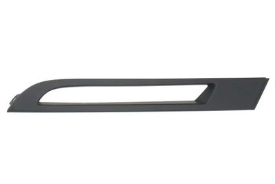 Grillestrip vooraan Voor Rechts (Top, met dagrijlichten gaten, BASE/S) past: LAND ROVER RANGE ROVER VELAR L560 02.17-