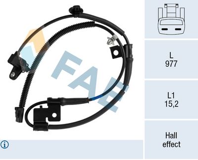 SENSOR RADDREHZAHL FAE 78756