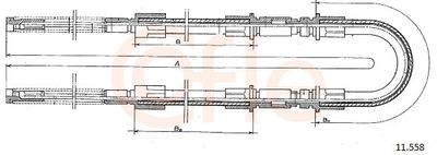 CABLU FRANA DE PARCARE