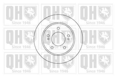 QUINTON HAZELL BDC4935 Тормозной диск 