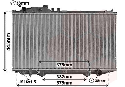 VAN WEZEL 53002337 Крышка радиатора  для LEXUS SC (Лексус Ск)