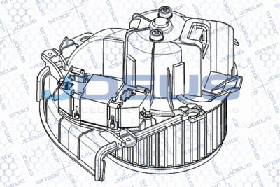 Вентилятор салона JDEUS BL0070007 для CITROËN JUMPY