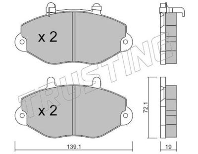 SET PLACUTE FRANA FRANA DISC TRUSTING 2021