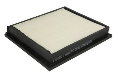 Cabinefilter 269x230x42, patroon past: LIEBHERR L524, L526 Z, L528, L538, L542, L550, L556, L566, L576, L580, L586