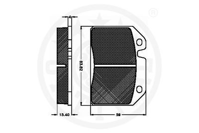 SET PLACUTE FRANA FRANA DISC OPTIMAL 9107 1