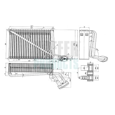 EVAPORATOR AER CONDITIONAT HOFFER 997054