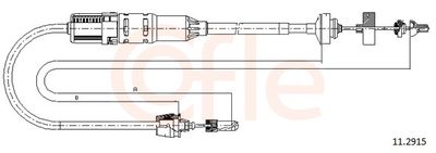 SEILZUG KUPPLUNGSBETäTIGUNG COFLE 92112915