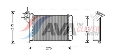 SCHIMBăTOR DE CăLDURă îNCăLZIRE HABITACLU