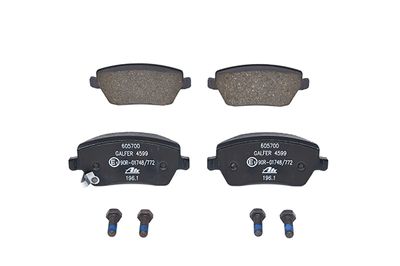 BREMSBELAGSATZ SCHEIBENBREMSE ATE 13046057002 2