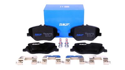 комплект спирачно феродо, дискови спирачки SKF VKBP 81483