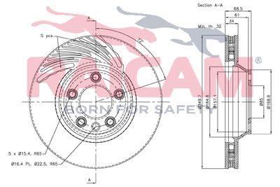 DISC FRANA RAICAM RD01111 2