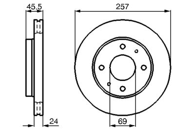 Brake Disc 0 986 478 774