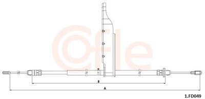 SEILZUG FESTSTELLBREMSE COFLE 921FD049