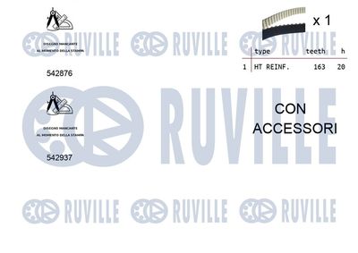 SET CUREA DE DISTRIBUTIE RUVILLE 550495 1