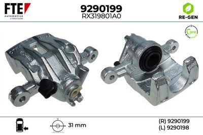 спирачен апарат FTE 9290199