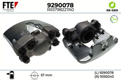 ETRIER FRANA FTE 9290078