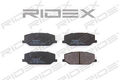 Комплект тормозных колодок, дисковый тормоз RIDEX 402B0248 для SUZUKI SJ413