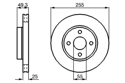 Brake Disc 0 986 479 084