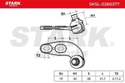 Шарнири STARK SKSL-0260377