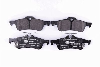 Brake Pad Set, disc brake 8DB 355 020-501