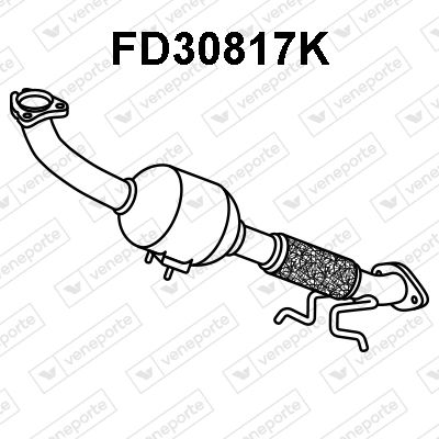 Катализатор VENEPORTE FD30817K для FORD C-MAX