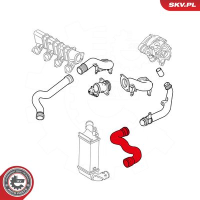 Hadica plniaceho vzduchu ESEN SKV 43SKV030