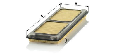 LUFTFILTER MANN-FILTER C43731 1