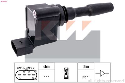 BOBINA DE INDUCTIE KW 470635